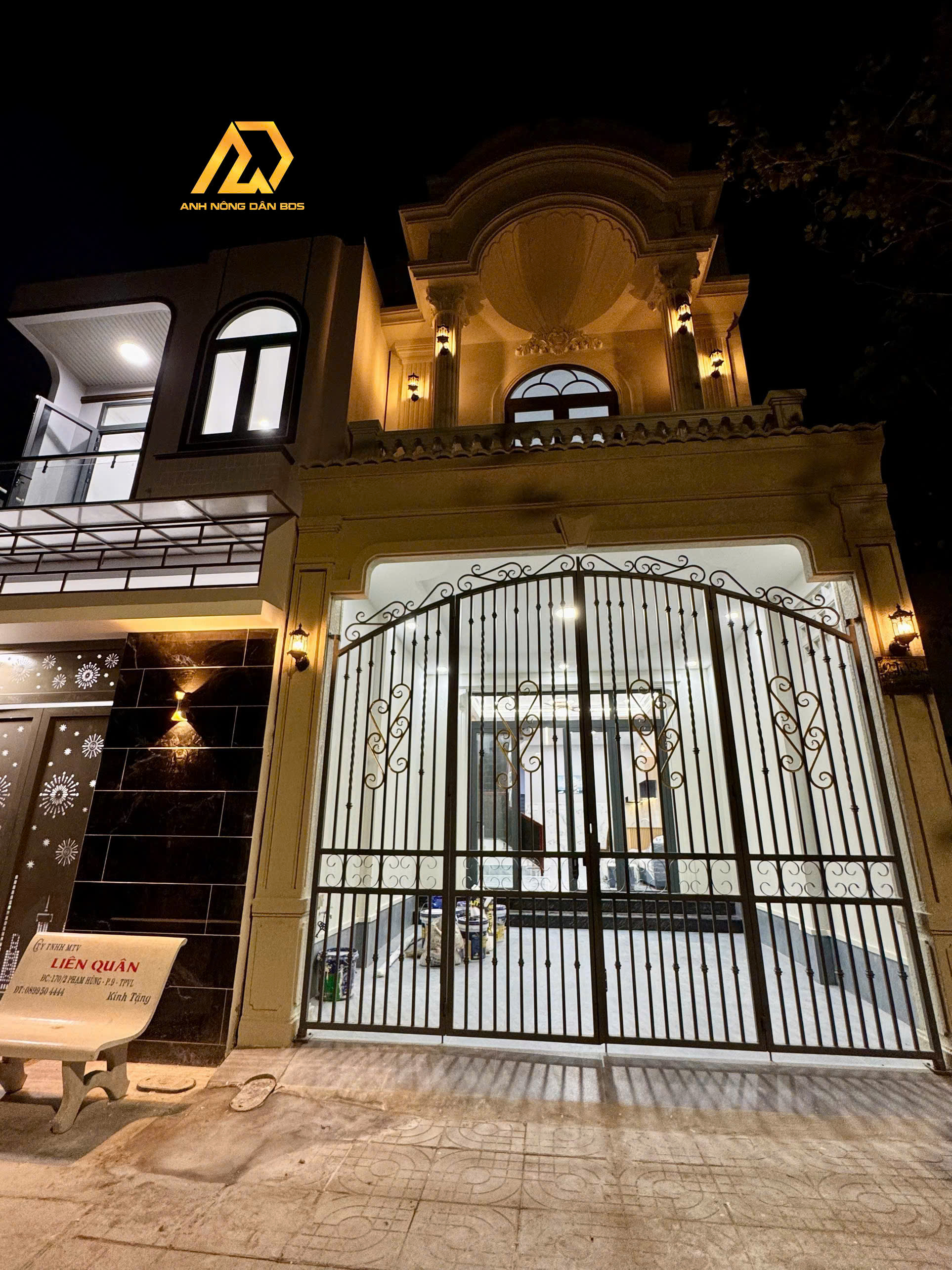 Nhà 2 Mặt Tiền Tân Cổ Điển 81m² – 3 Phòng Ngủ – KDC Trường An Vĩnh Long – Giá 2,8 Tỷ